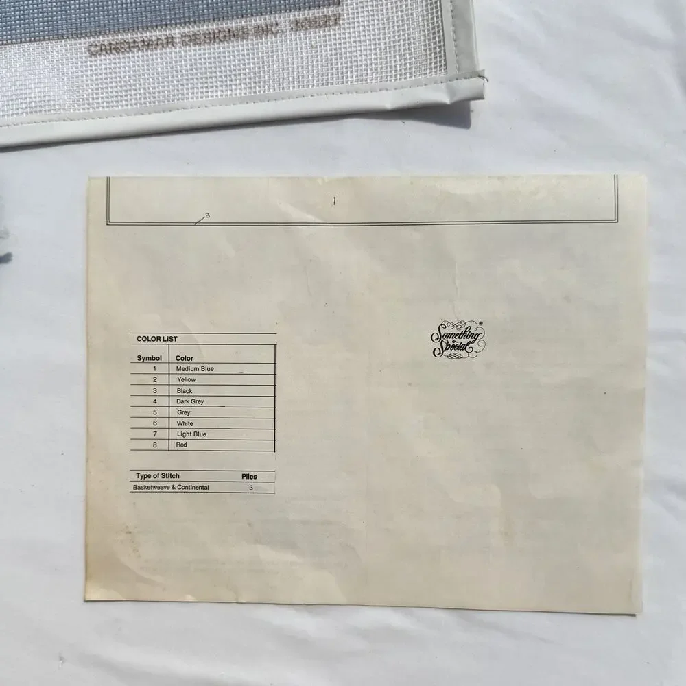 Something Special Paritily Done Needlepoint Kit Cruise Ship